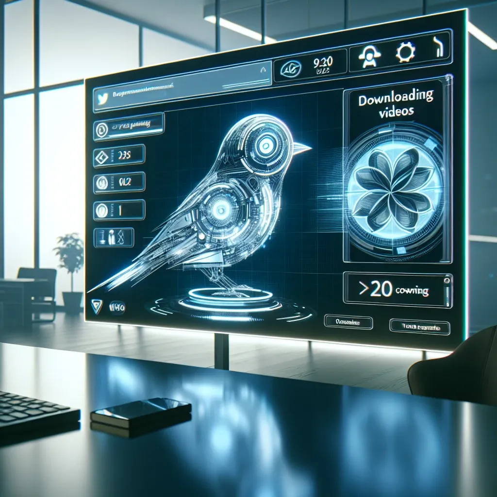 "Screenshot of SS Twitter interface showcasing easy video download options for Twitter users in 2025."